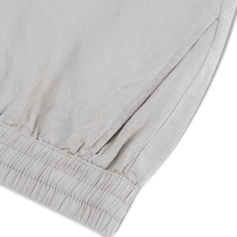 Bluemint EDMUND JOGGER MOON Linen Drawstring Shorts