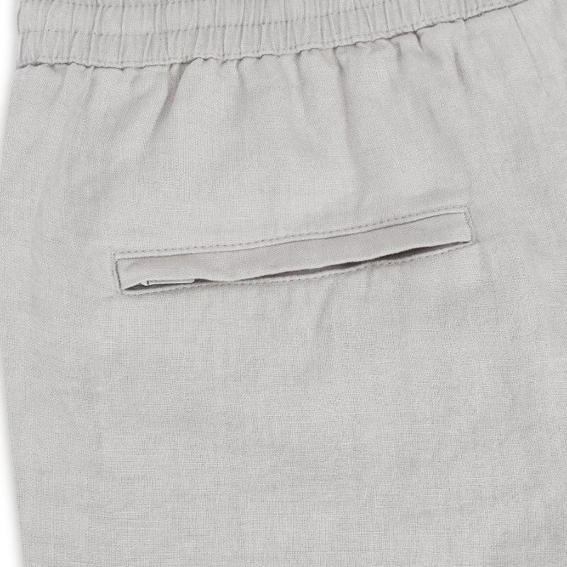 Bluemint EDMUND JOGGER MOON Linen Drawstring Shorts