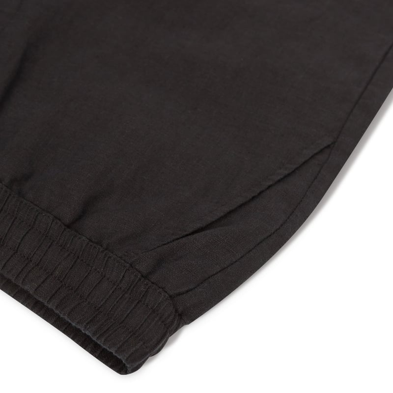 Bluemint EDMUND JOGGER TRUFFLE Linen Drawstring Shorts