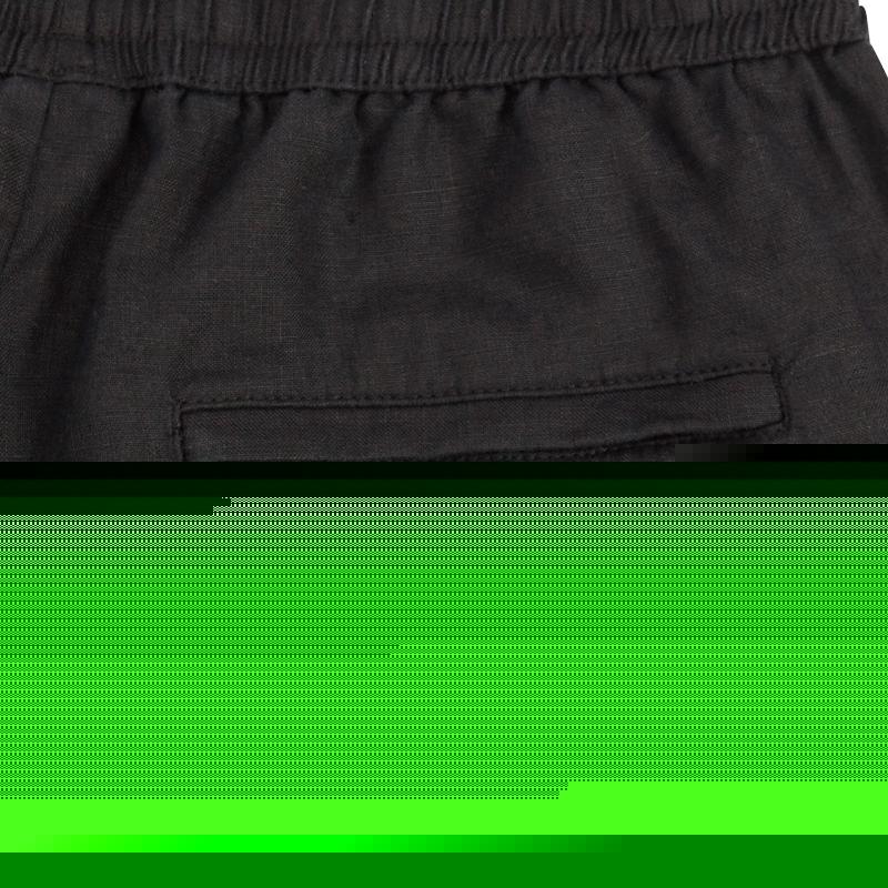 Bluemint EDMUND JOGGER TRUFFLE Linen Drawstring Shorts