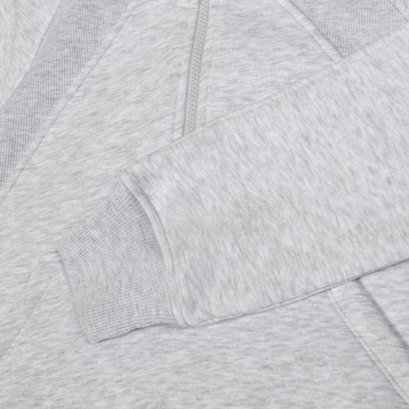 Bluemint EOLIA GREY MELANGE Half-Zip Hooded Sweatshirt