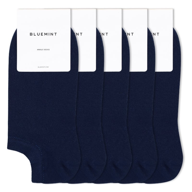 bluemint FINCH 5 PACK DARK NAVY Five-Pack Ankle Socks