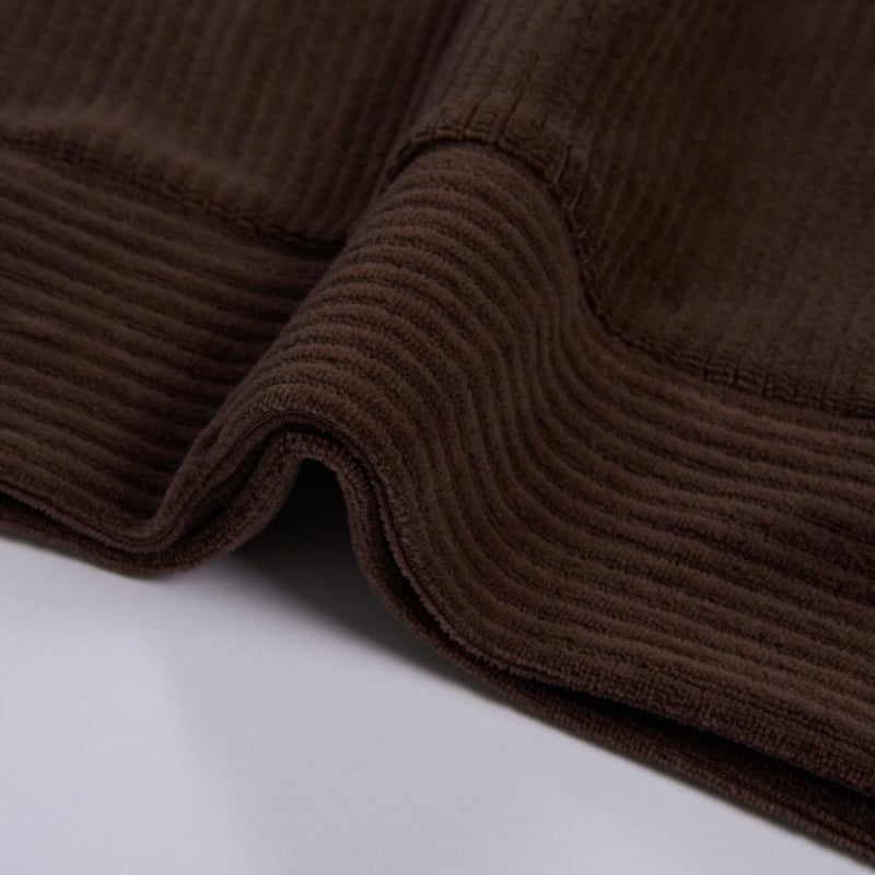 Bluemint GAEL BROWN Corduroy Jersey Half-Zip Sweatshirt