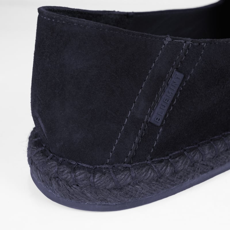Bluemint GAUDI DARK NAVY Lightweight Suede Espadrille