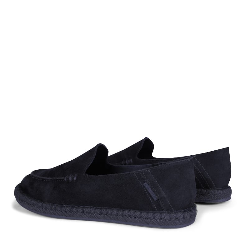 Bluemint GAUDI DARK NAVY Lightweight Suede Espadrille