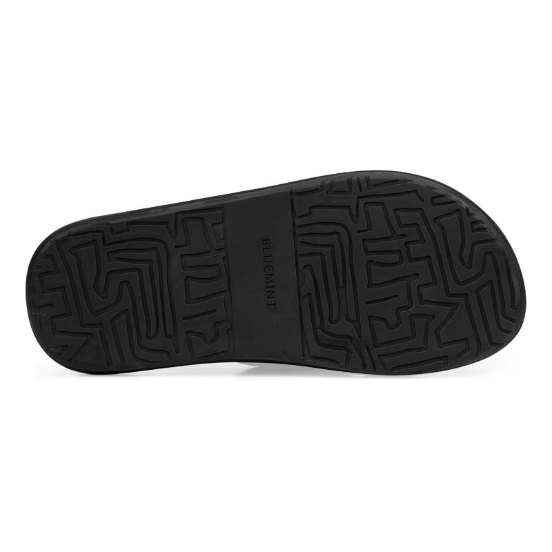 Bluemint GELLERT BLACK All-Day Comfort Beach Slippers