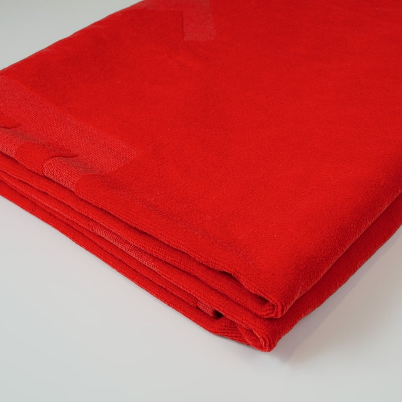 Bluemint HECTOR FIERY RED Big Size Cotton Beach Towel