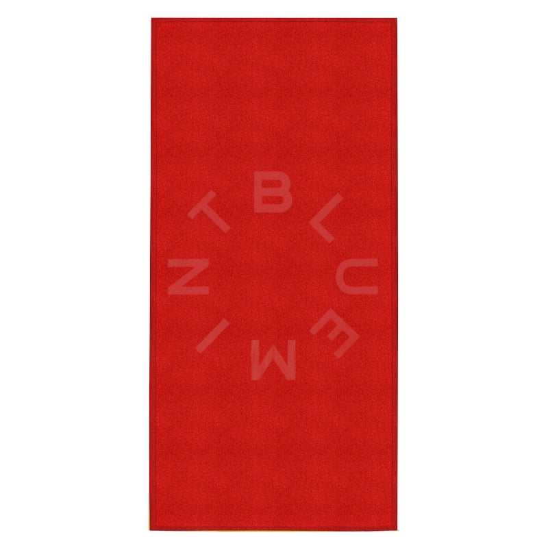 bluemint HECTOR FIERY RED Big Size Cotton Beach Towel