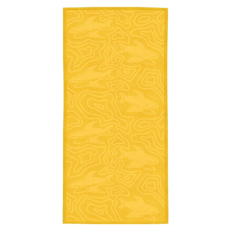 bluemint HECTOR YELLOW MAZE Big Size Cotton Beach Towel