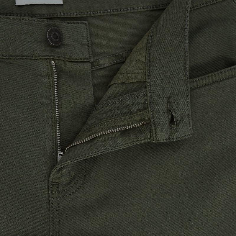 Bluemint HUDSON OLIVE Cotton Blend 5 Pockets Trousers