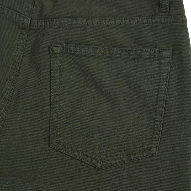 Bluemint HUDSON OLIVE Cotton Blend 5 Pockets Trousers