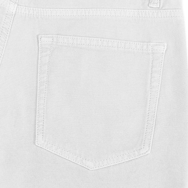 Bluemint HUDSON WHITE Cotton Blend 5 Pockets Trousers