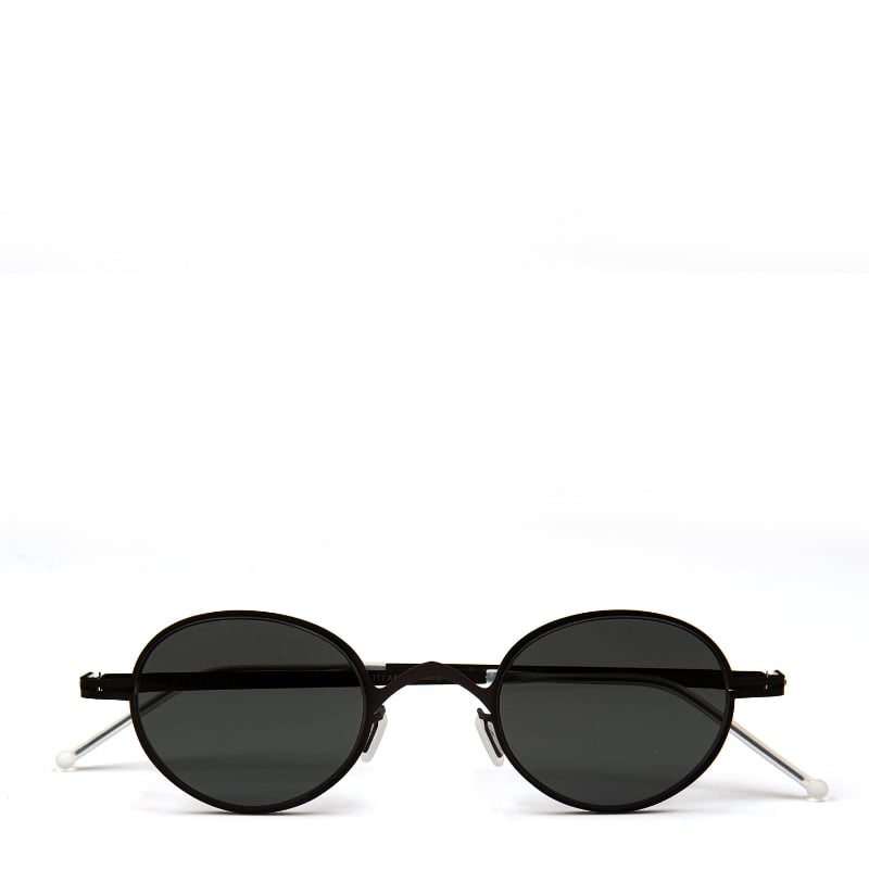 bluemint IVES BLACK SHADE Lightweight Metal Sunglasses