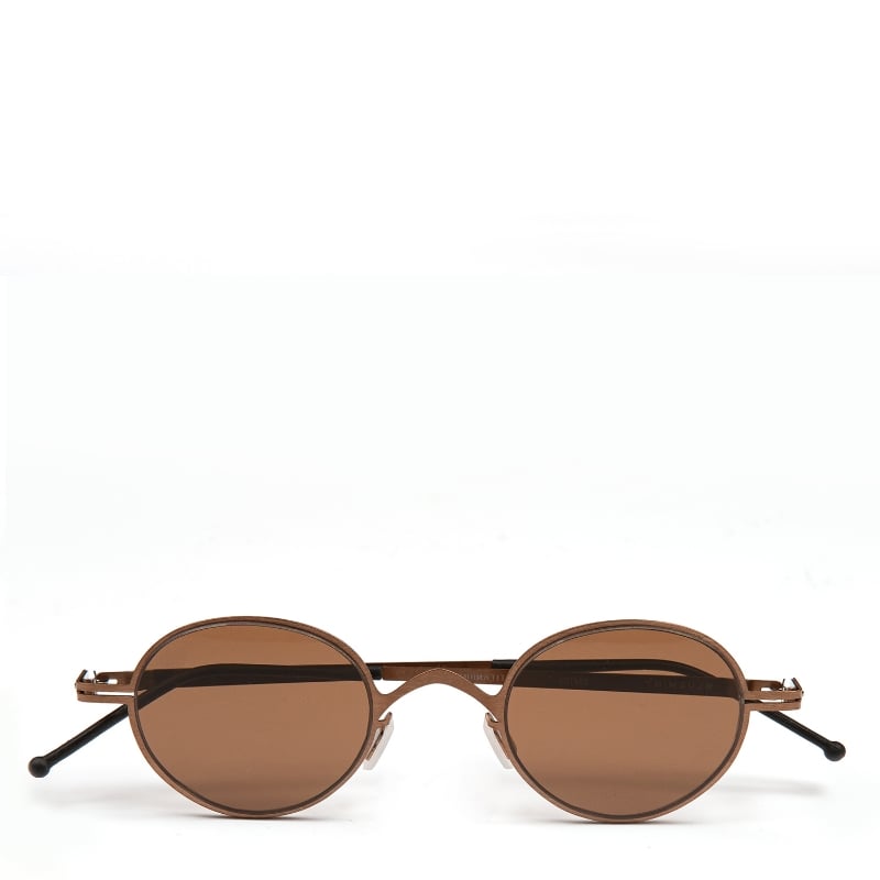 bluemint IVES BROWN SHADE Lightweight Metal Sunglasses