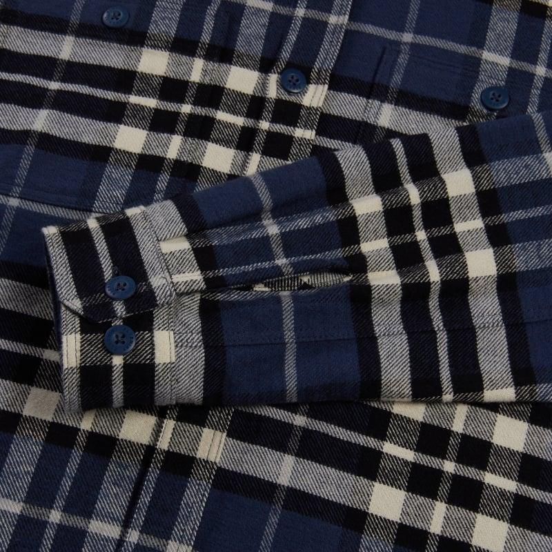 Bluemint JAMES MOONLIGHT CHECKED Organic Cotton Checked Overshirt