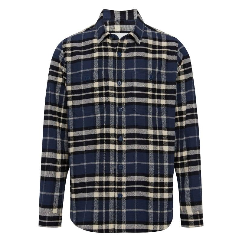 bluemint JAMES MOONLIGHT CHECKED Organic Cotton Checked Overshirt