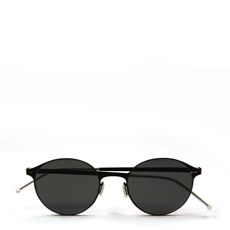 bluemint JAVIER BLACK SHADE Round Frame Metal Sunglasses