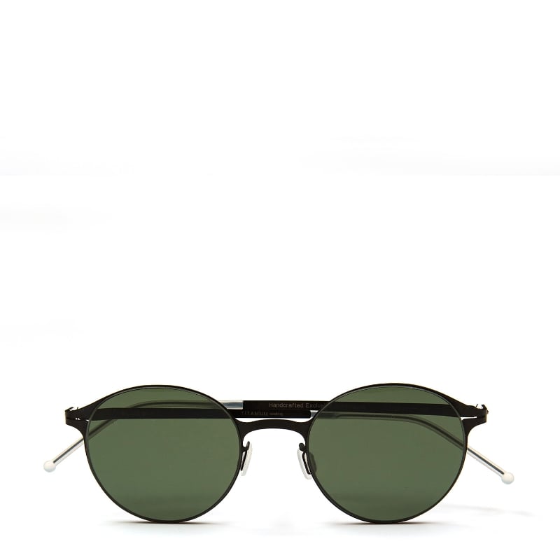 bluemint JAVIER GREEN SHADE Round Frame Metal Sunglasses