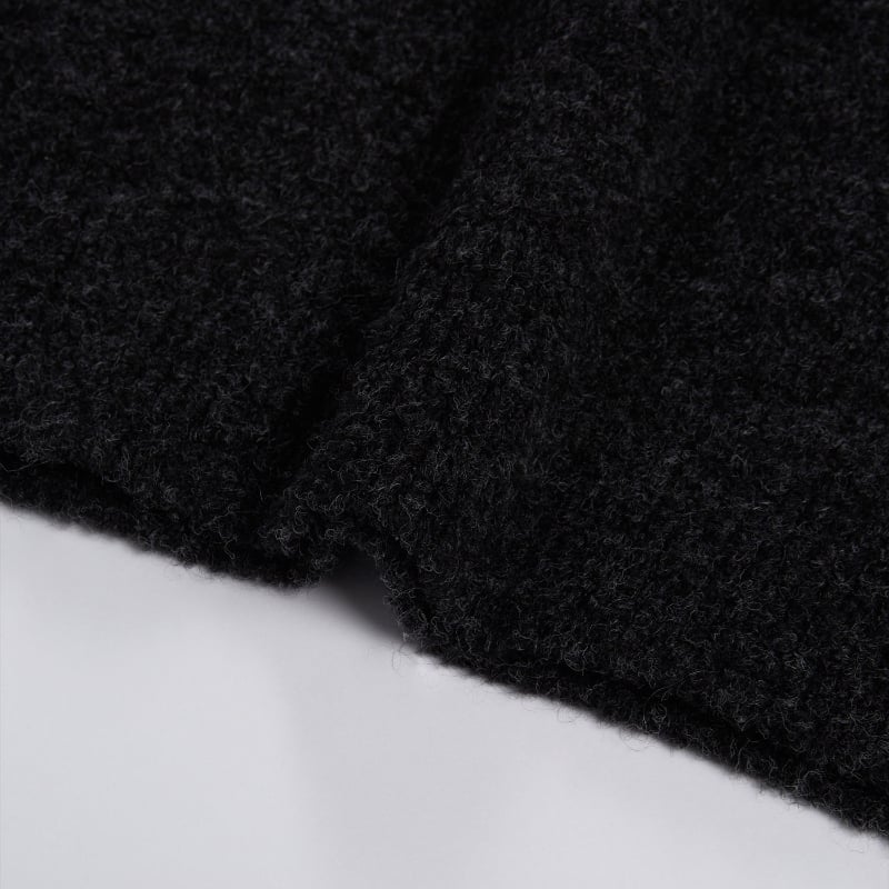 Bluemint KEN ANTHRACITE MELANGE Brushed Crew Neck Sweater