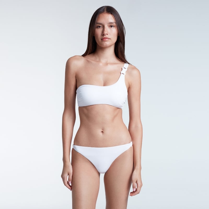 Bluemint LEA WHITE Braided Fully-Lined Bikini Briefs