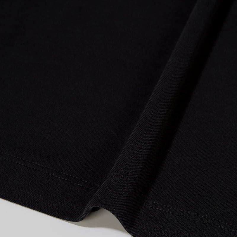 Bluemint LEONG BLACK Long Sleeve Cotton Blend T-Shirt