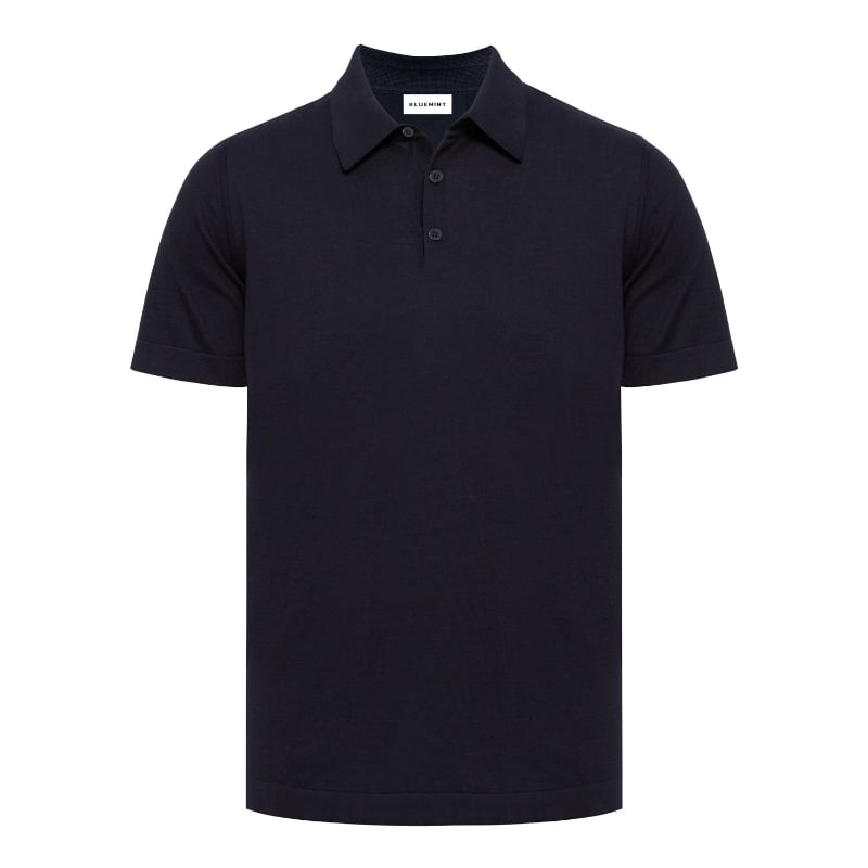 bluemint LEWIS SHORT SLEEVE DARK NAVY Short-Sleeve Polo Shirt