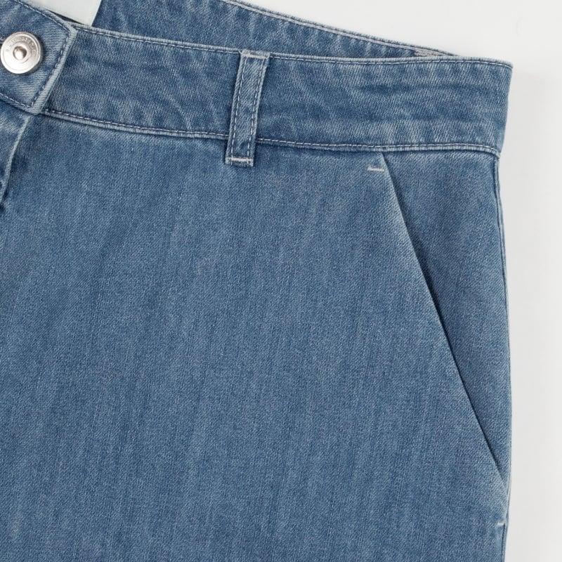 Bluemint LISA MEDIUM INDIGO Wide-leg Denim Trousers