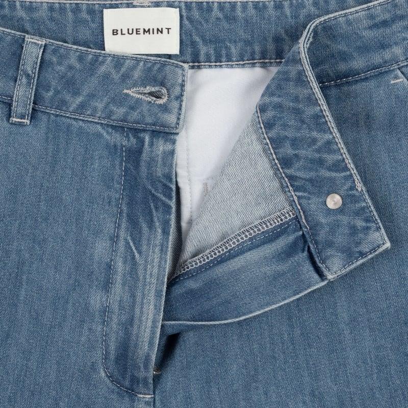 Bluemint LISA MEDIUM INDIGO Wide-leg Denim Trousers