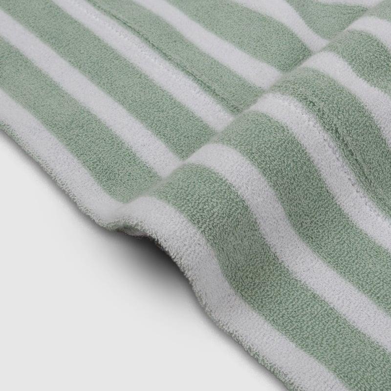 Bluemint LUCAS EVERGREEN STRIPEY Towelling Sweatshirt