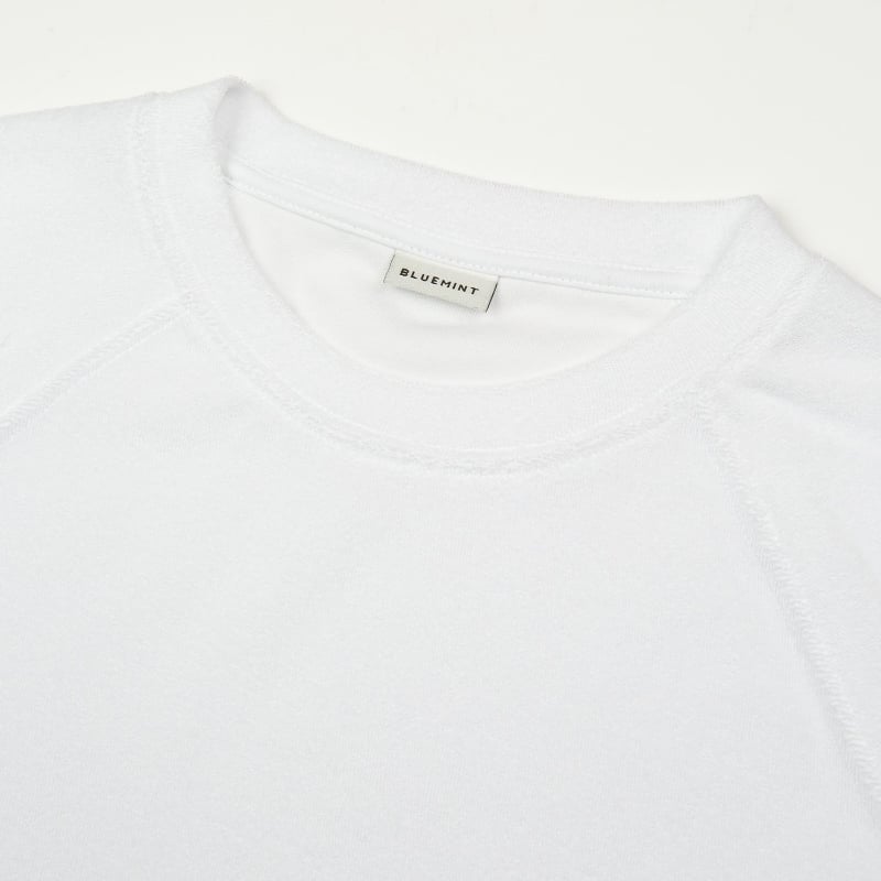 Bluemint LUCAS KIDS WHITE Kids Towelling Sweatshirt