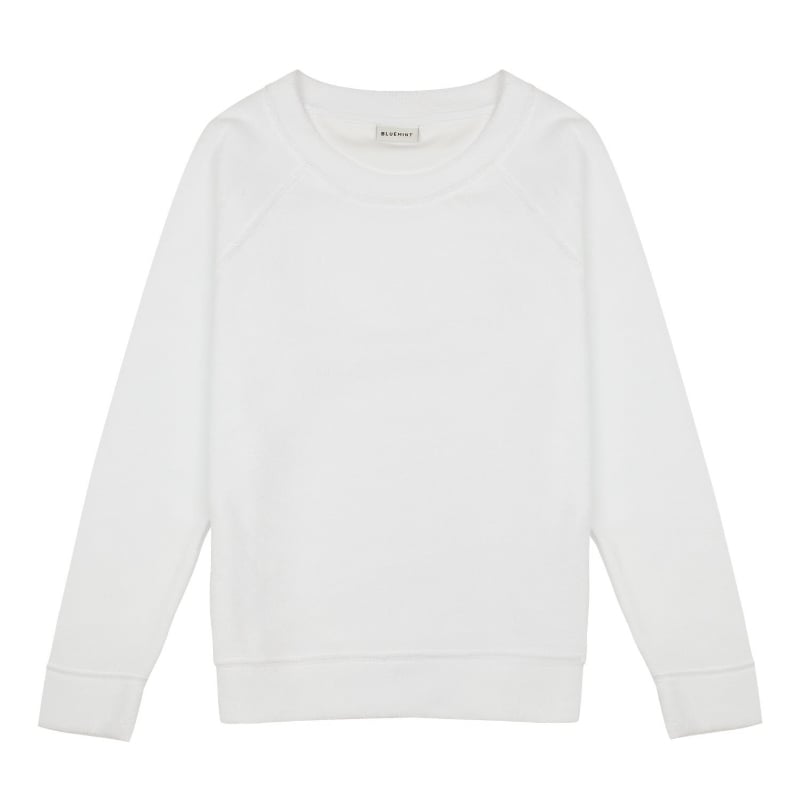 bluemint LUCAS KIDS WHITE Kids Towelling Sweatshirt