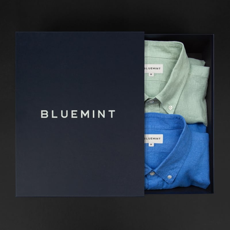 bluemint MARTIN 2-PACK GIFT SET EVERGREEN - LAGOON BLUE Martin 2-Pack Gift Set