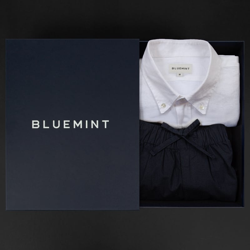 bluemint MARTIN - CHRIS GIFT SET WHITE - DARK NAVY Martin - Chris Gift Set