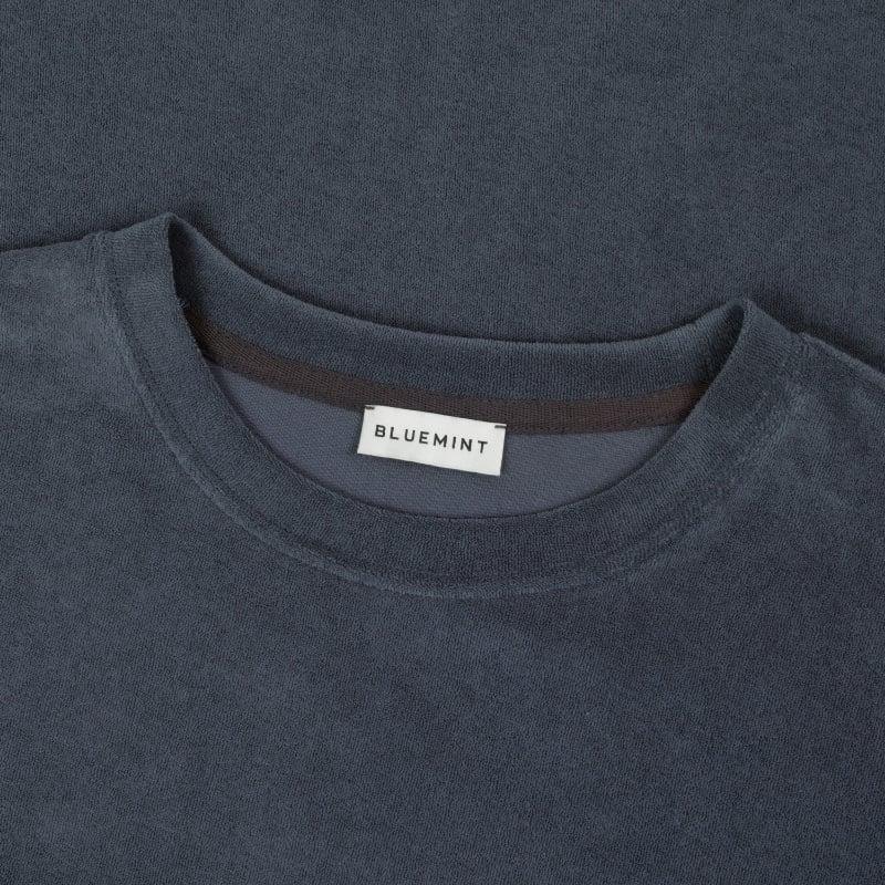 Bluemint MARVIN MIDNIGHT Crew Neck Towelling T-Shirt