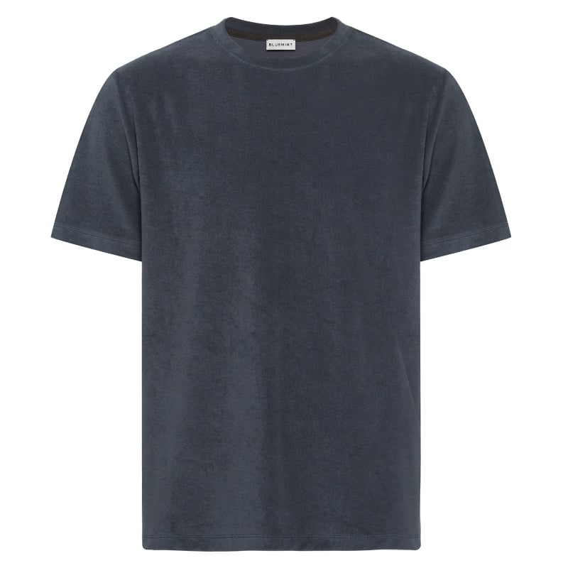 bluemint MARVIN MIDNIGHT Crew Neck Towelling T-Shirt