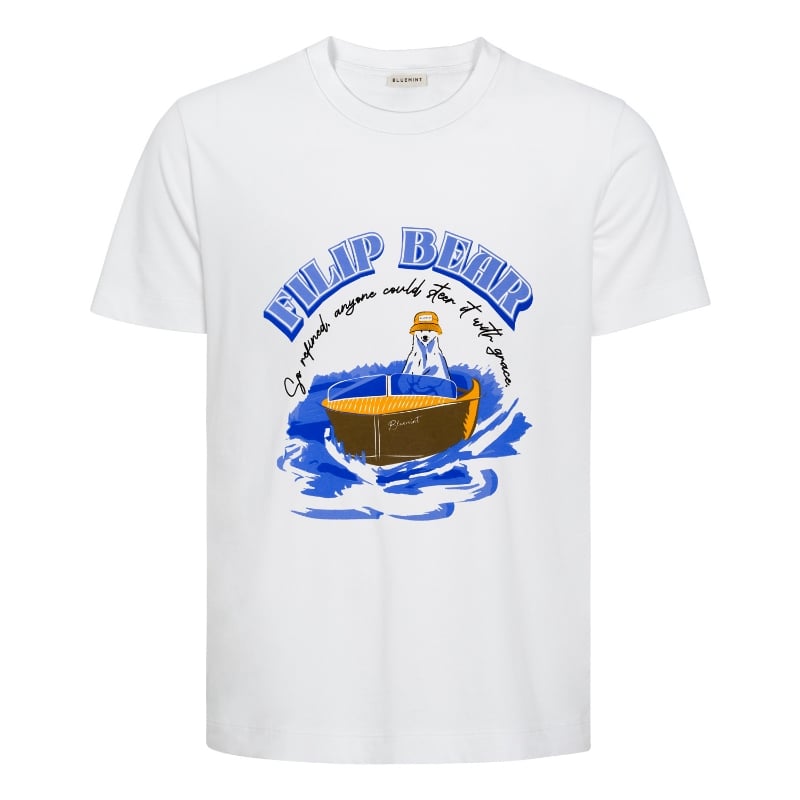 bluemint NOLAN PRINTED FILIP SAILING Printed Premium Interlock T-Shirt