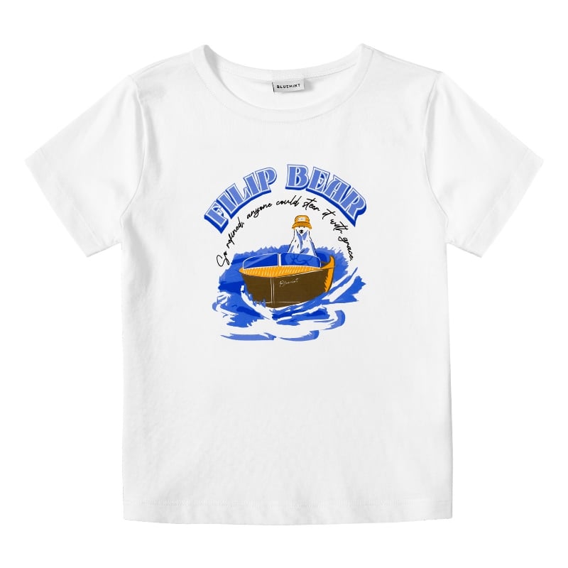 bluemint NOLAN PRINTED KIDS FILIP SAILING Printed Premium Interlock T-Shirt