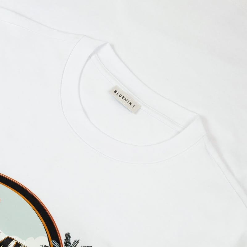 Bluemint NOLAN PRINTED ST TROPEZ Printed Premium Interlock T-Shirt