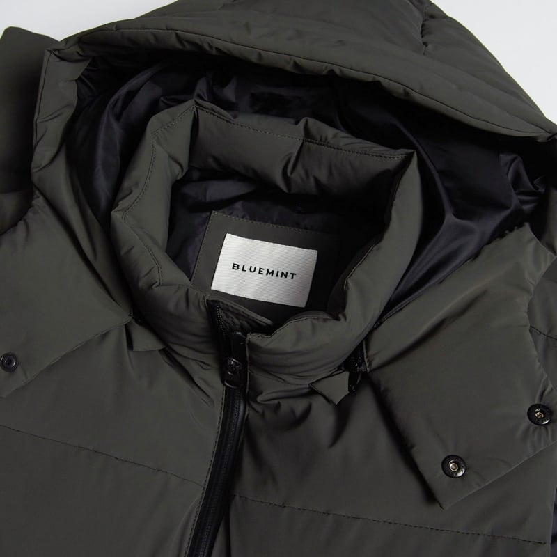 Bluemint ODIN DARK FOREST Quilted Shell Hooded Gilet