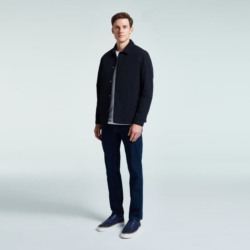 Bluemint OTTO DARK NAVY Water-Repellent Padded Overshirt
