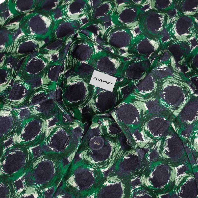 Bluemint PEARL ENDLESS FOREST Garment Dyed Overshirt