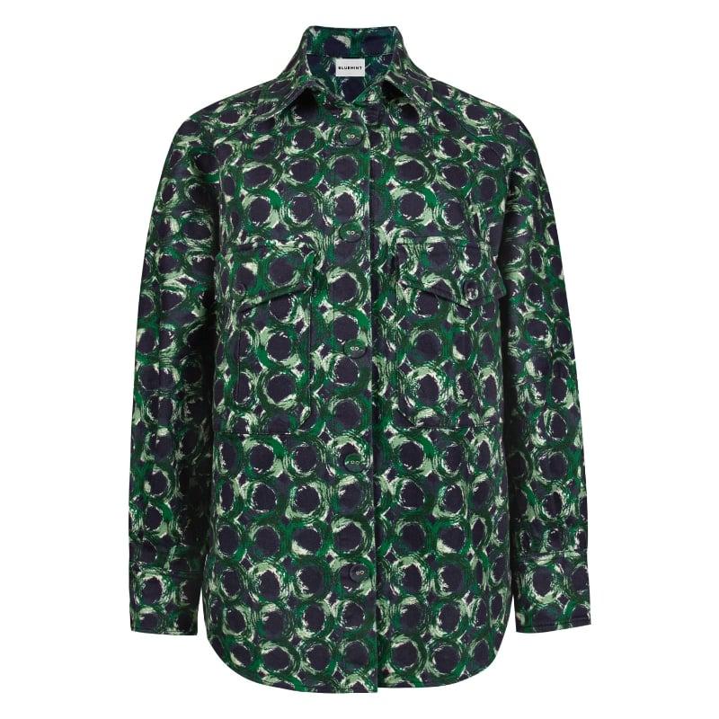 bluemint PEARL ENDLESS FOREST Garment Dyed Overshirt