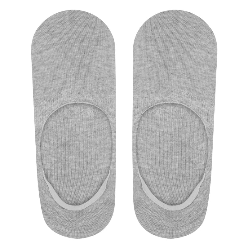 Bluemint PI 3 PACK GREY MELANGE Three Pack No Show Socks