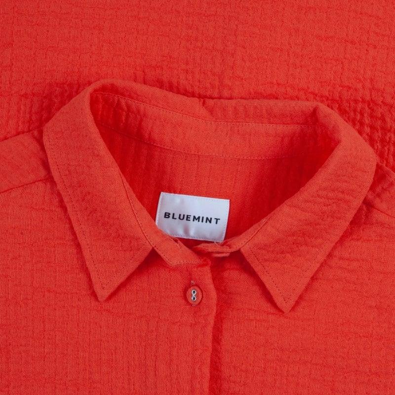 Bluemint RENATA VOLCANO Crinkled Cotton Blend Shirt