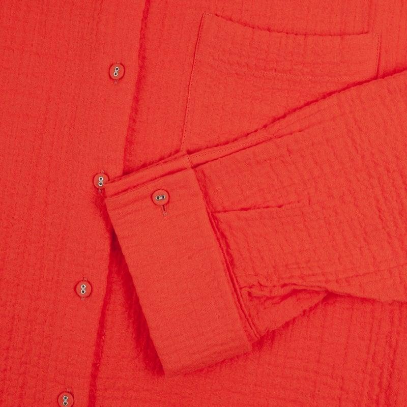 Bluemint RENATA VOLCANO Crinkled Cotton Blend Shirt