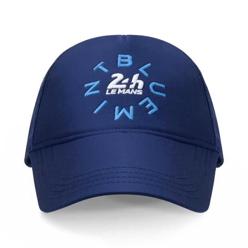 Bluemint REX TECH 24H LE MANS DARK NAVY Techno Fabric Logo Embroidered Baseball Cap