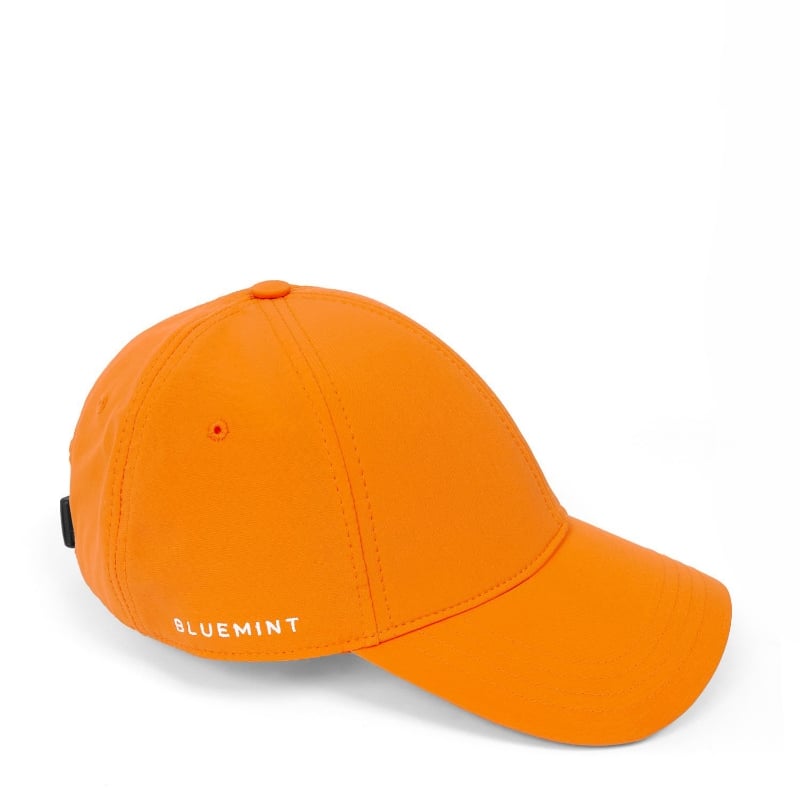 bluemint REX TECH ORANGE Techno Fabric Logo Embroidered Baseball Cap