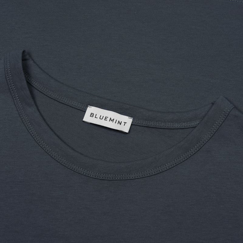 Bluemint RICCI MIDNIGHT Crew Neck Pima Cotton T-Shirt