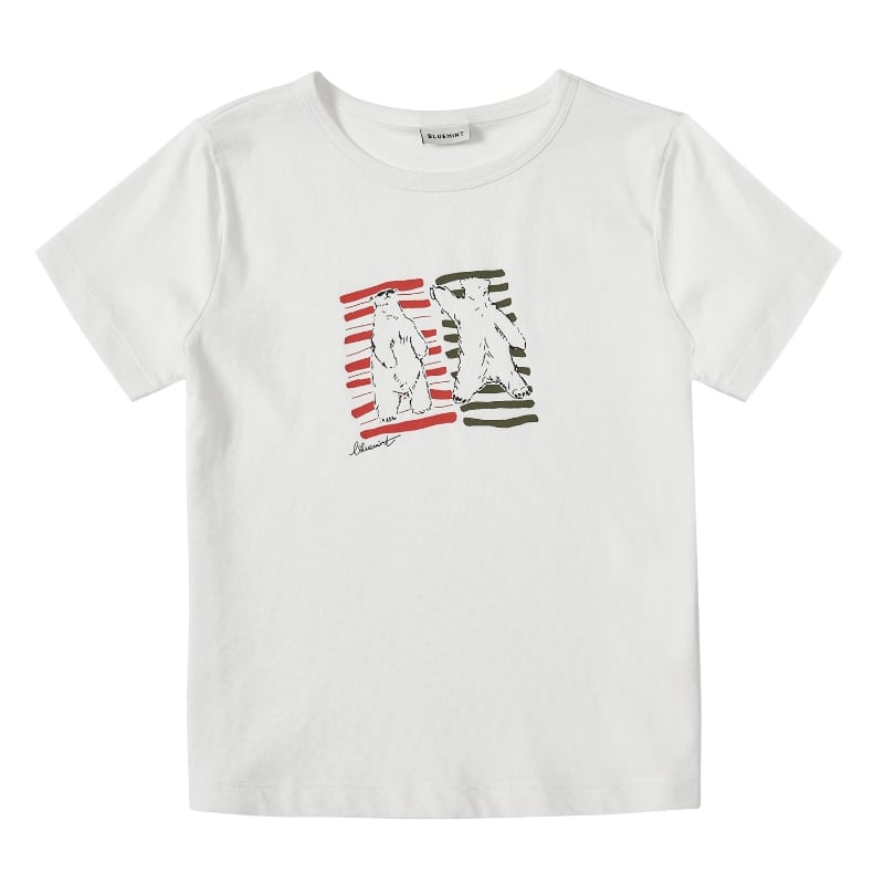 bluemint RICCI PRINTED KIDS SUN BATH Printed Cotton T-Shirt