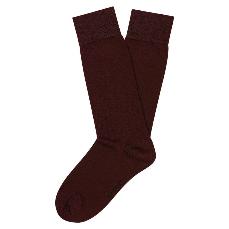 Bluemint ROY 3 PACK BORDEAUX Stretch-Bamboo Blend Socks